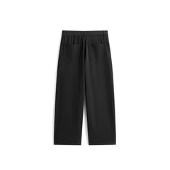 Men's Elastic-Waist Straight-Leg Jeans