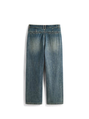 Men's Casual Light Washed Versatile Jeans
