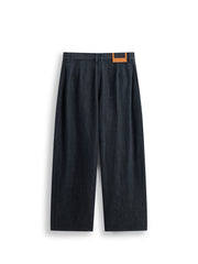 Men's Casual Fade-Resistant Vintage Raw Denim Jeans