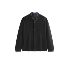 Men's Old Money Style Cable-Knit Jacket