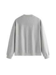 Men's Casual Knit Crewneck Jacket