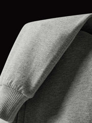 Men's Casual Knit Crewneck Jacket