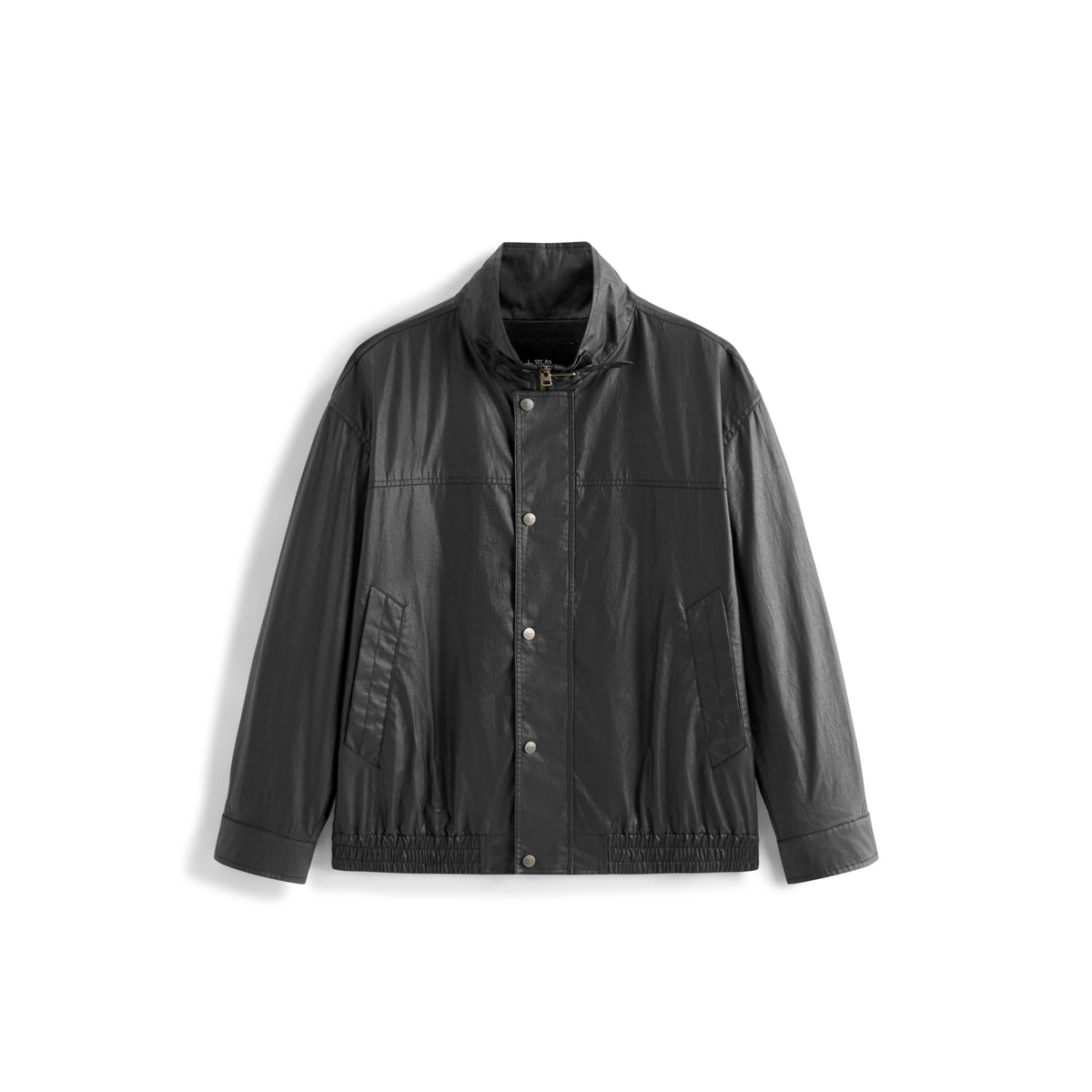Men's Casual Waxed-Fabric Jacket