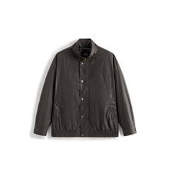Men's Casual Waxed-Fabric Jacket