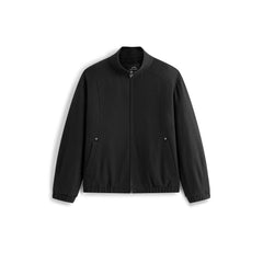 Men's Commuter Wool-Blend Stand-Collar Padded Jacket