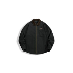 Men's Casual Corduroy Shirt Jacket