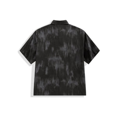 Men's Allover Print Short-Sleeve Shirt