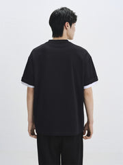 Men's Oversized T-Shirt with Graphic Print