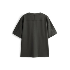Men's Loose-Fit Contrast Stripe T-Shirt
