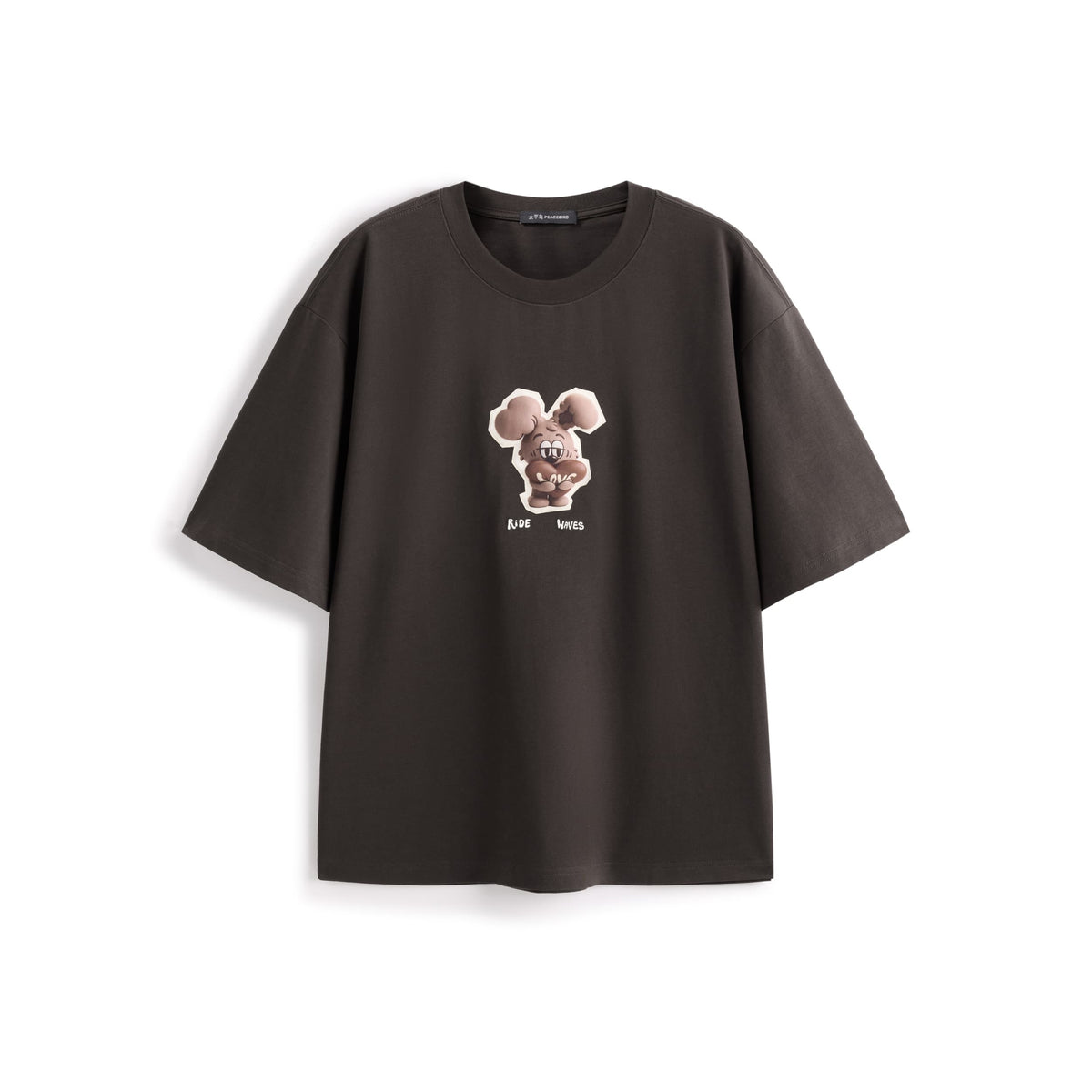 Men's Cotton 3D Cartoon Graphic T-Shirt