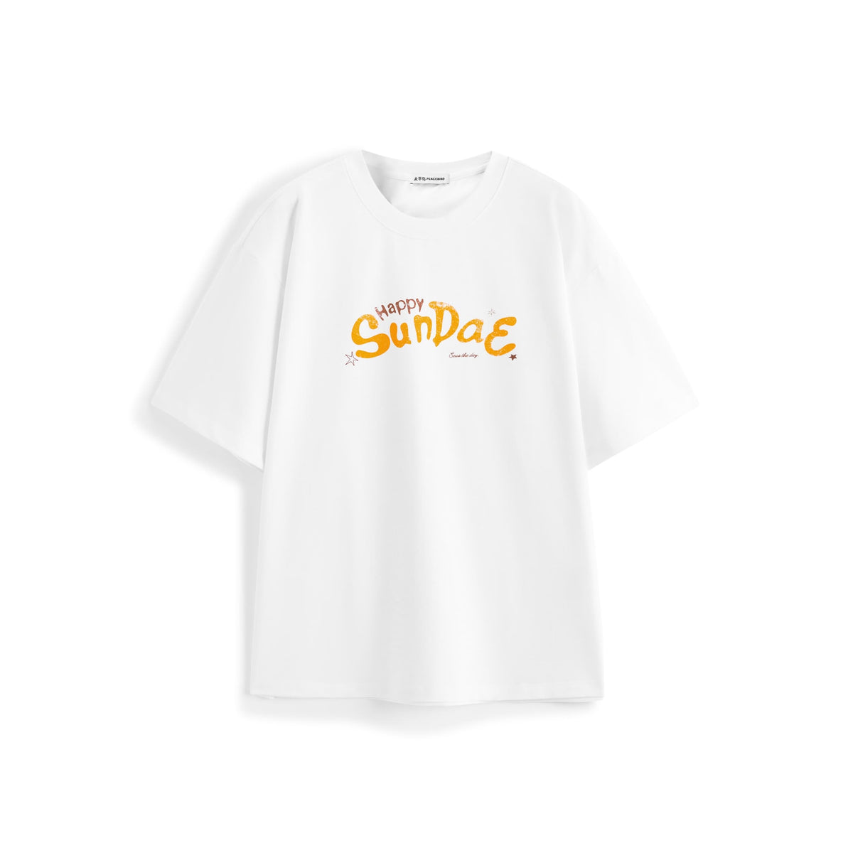 Men's Loose-Fit T-Shirt with Back Print