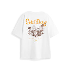 Men's Loose-Fit T-Shirt with Back Print