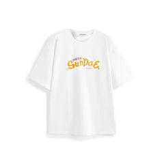 Men's Loose-Fit T-Shirt with Back Print