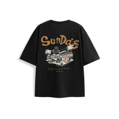 Men's Loose-Fit T-Shirt with Back Print
