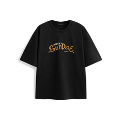 Men's Loose-Fit T-Shirt with Back Print