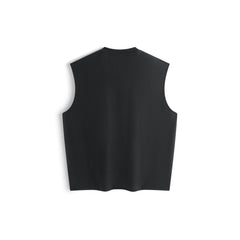 Men's Cotton Washed Crewneck Tank