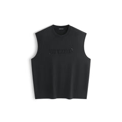 Men's Cotton Washed Crewneck Tank
