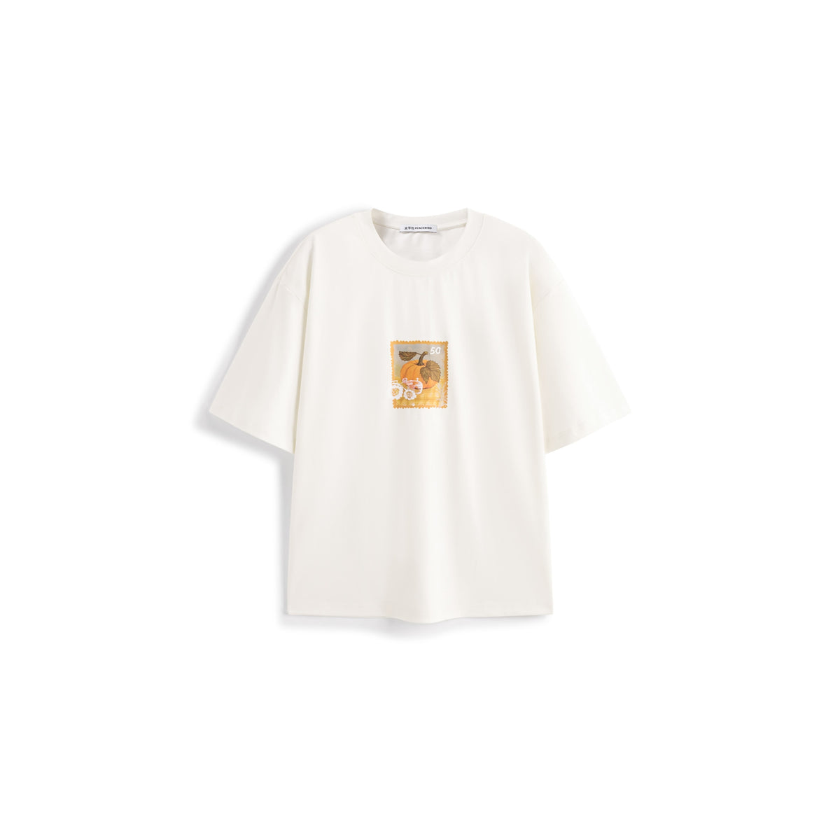 Men's casual printed short-sleeved T-shirt