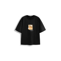 Men's casual printed short-sleeved T-shirt