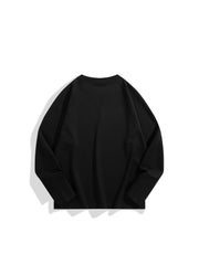 Men's Casual Textured Long-Sleeve T-Shirt