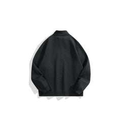 Men's Casual 3D-Panel Half-Zip Sweatshirt