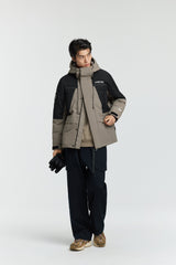 Men's CORDURA Contrast Color Goose Down Puffer Jacket
