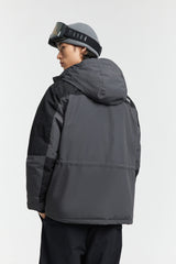 Men's CORDURA Contrast Color Goose Down Puffer Jacket