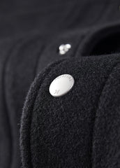 Men's Spliced Pocket Wool Jacket