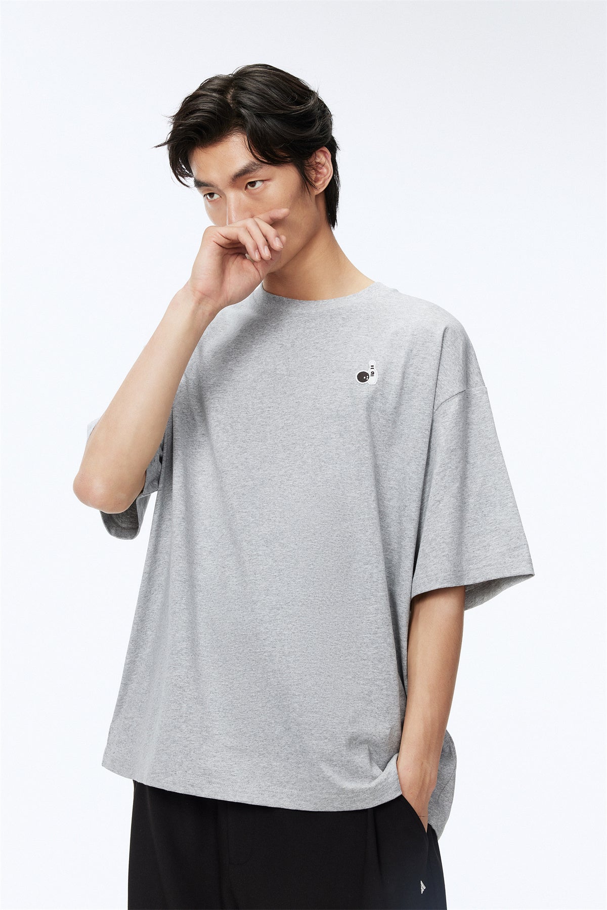 Men's Cooling Loose-Fit Knit T-Shirt