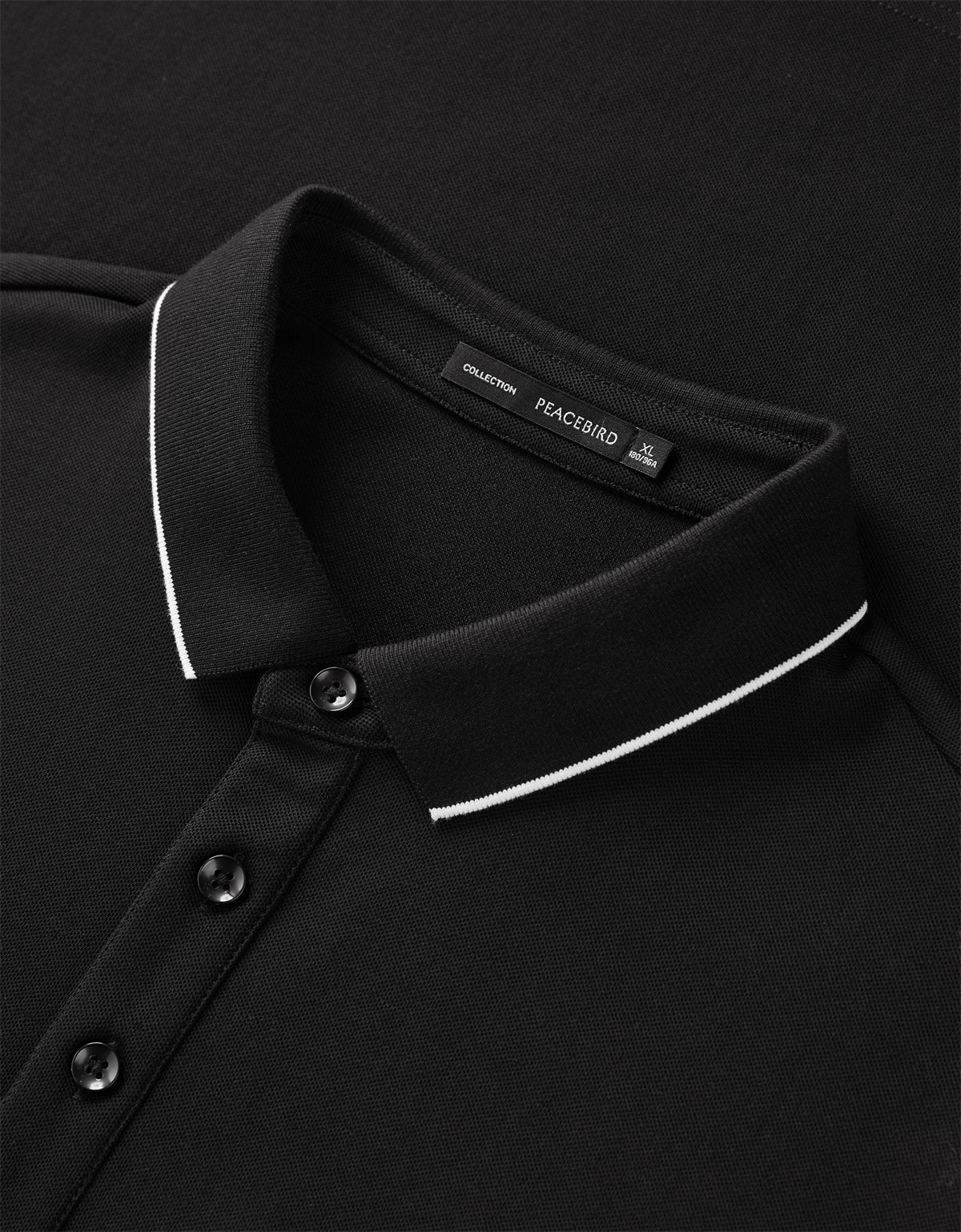 Men's Cooling Polo Shirt with Contrast Edges