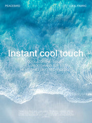 Men's Solid Cooling Seam-Taped Polo Shirt