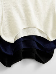 Women's Seamless One-Piece Versatile Knit Top