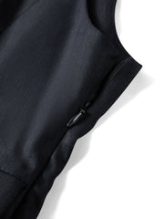 Women's Commute Fake Two-Piece Dress