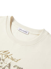 Women's Casual Heavyweight Graphic  T-Shirt