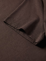 Women's Casual Contrast-Velvet Letter  T-Shirt
