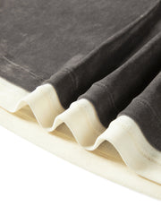 Women's Minimalist Two-in-One Color-Block  T-Shirt