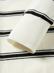 Women's Intellectual Wool-Blend Striped Knit Cardigan