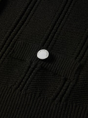 Women's Chanel-Style Faux-Layer Knit Cardigan