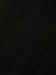 Women's Chanel-Style Faux-Layer Knit Cardigan