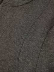 Women's Casual Seam-Detail Slim-Fit Knit Cardigan