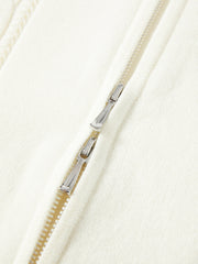 Women's Minimalist Cropped Cable-Knit Cardigan