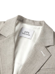 Women's Commuter Gray Double-Breasted Blazer
