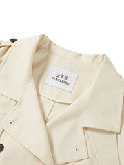 Women's Commuter Sleeveless Trench-Style Vest
