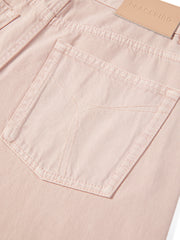 Women's Casual Pink Wide-Leg Jeans