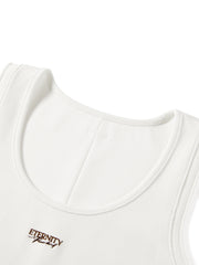 Women's Casual U-Neck Racerback Tank Top