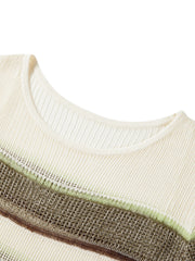 Women's  Casual  Vest and Pullover Two-Piece Set