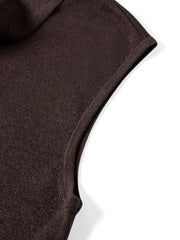 Women's French-Style Cowl-Neck Knit Tank Pullover