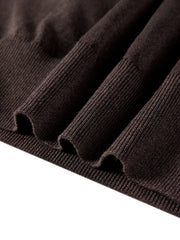 Women's French-Style Cowl-Neck Knit Tank Pullover