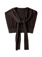 Women's French-Style Cowl-Neck Knit Tank Pullover