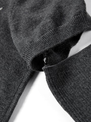 Women's Casual Detachable-Sleeve Knit Pullover